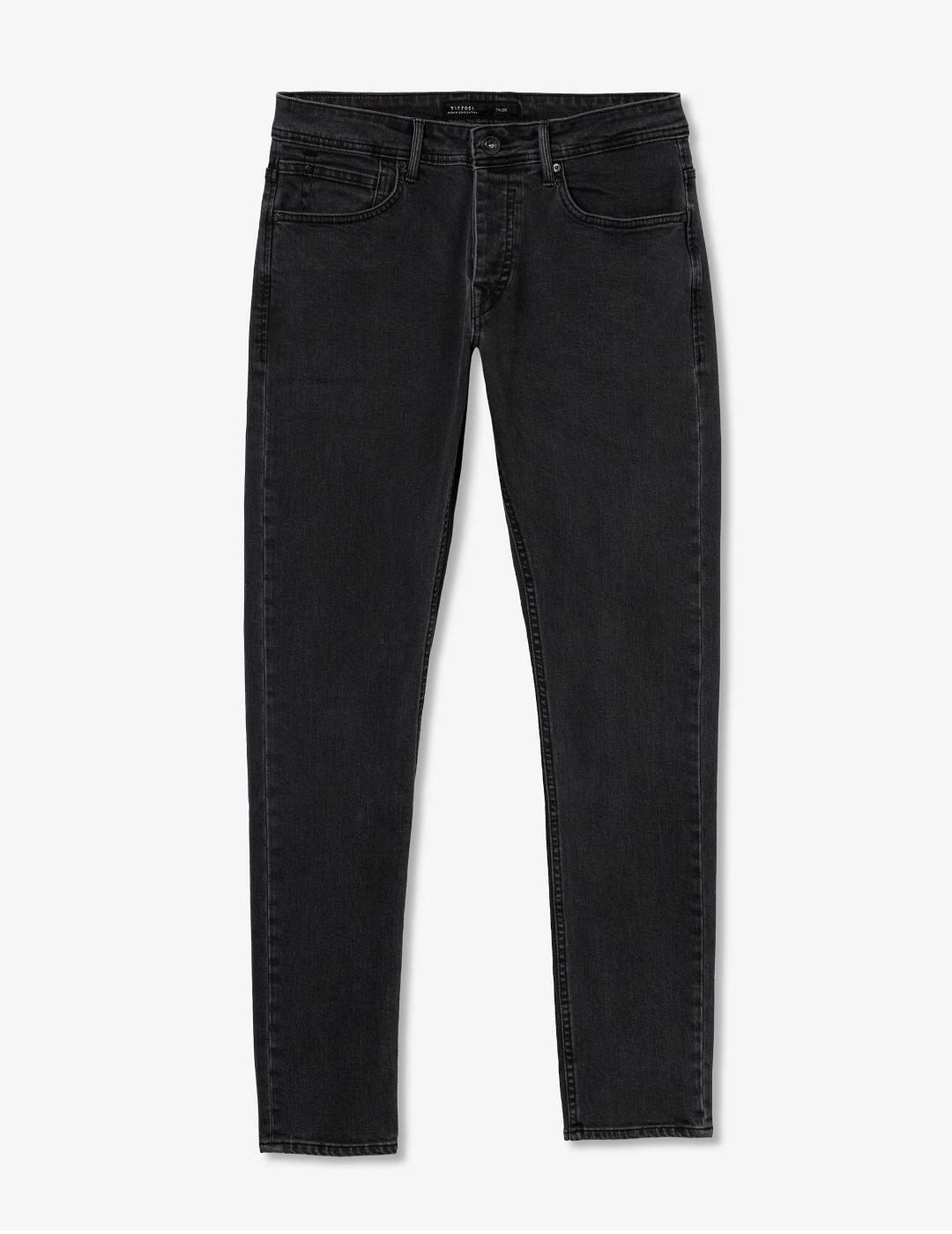 TIFFOSI JEANS TYLER NEGRO P10