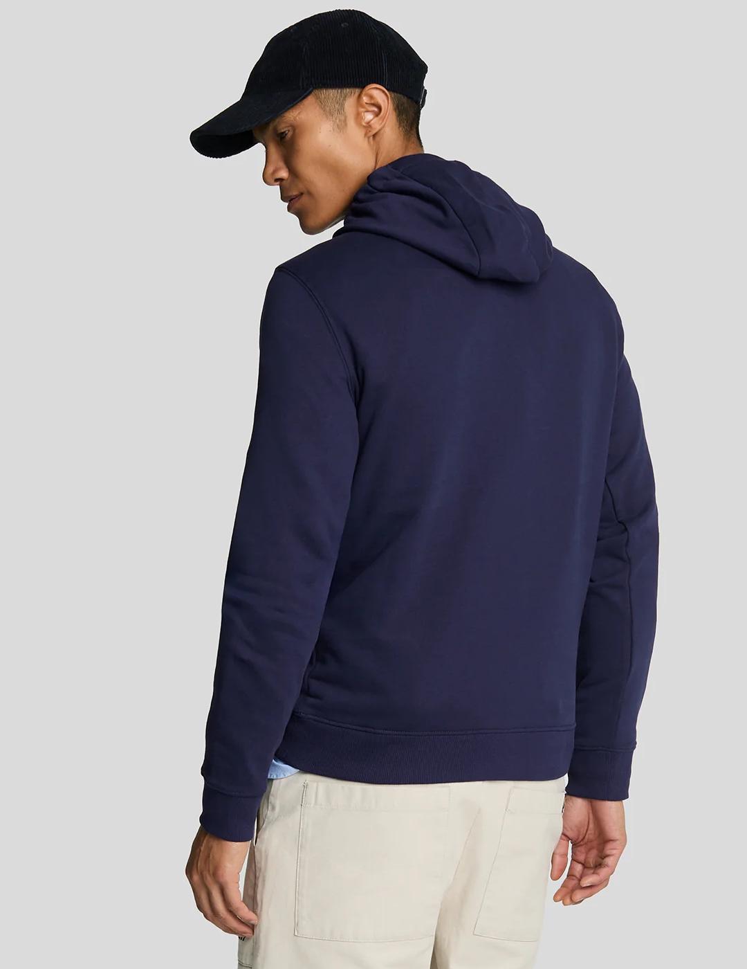 LYLE&SCOTT HOODIE NAVY