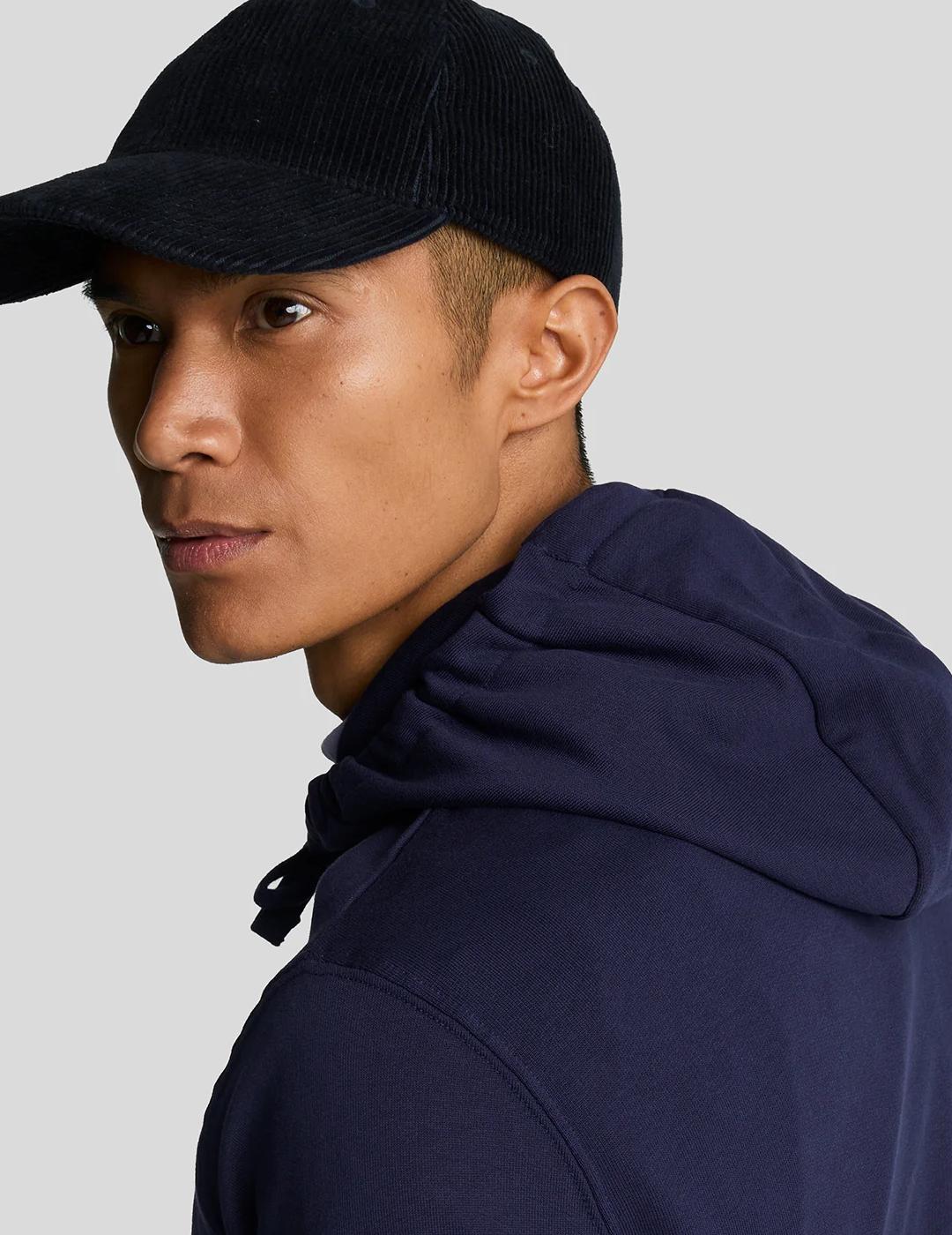 LYLE&SCOTT HOODIE NAVY