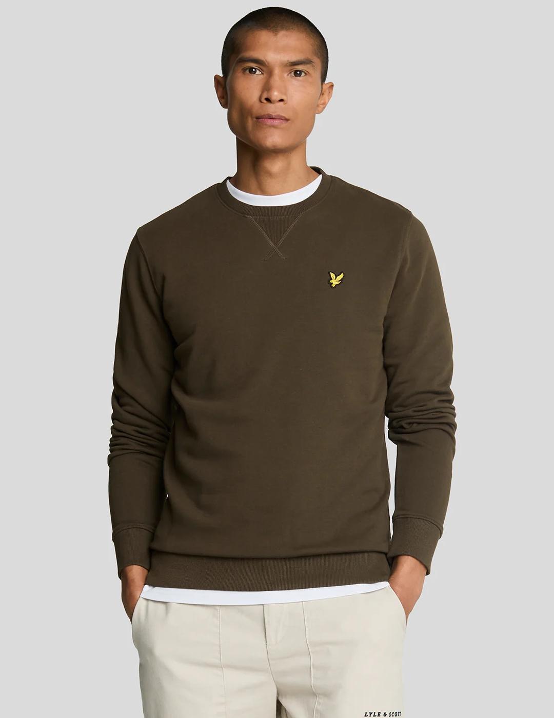 LYLE&SCOTT SUDADERA DARK GREEN