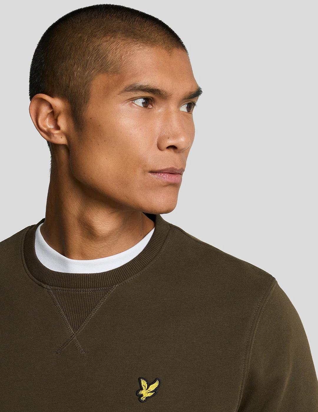 LYLE&SCOTT SUDADERA DARK GREEN