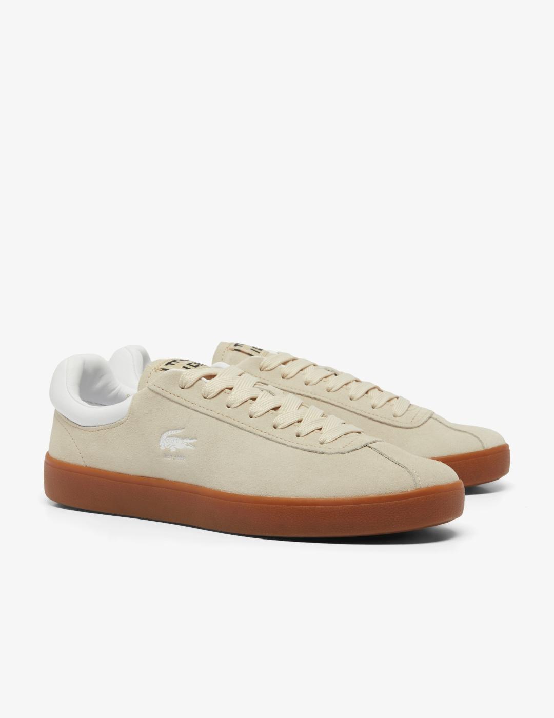 LACOSTE ZAPATILLA BASHESHOT BEIGE