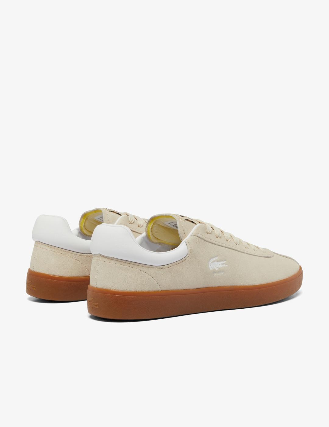 LACOSTE ZAPATILLA BASHESHOT BEIGE