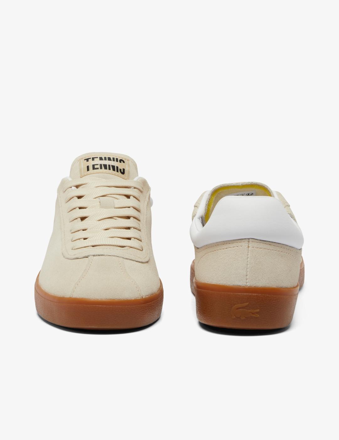 LACOSTE ZAPATILLA BASHESHOT BEIGE