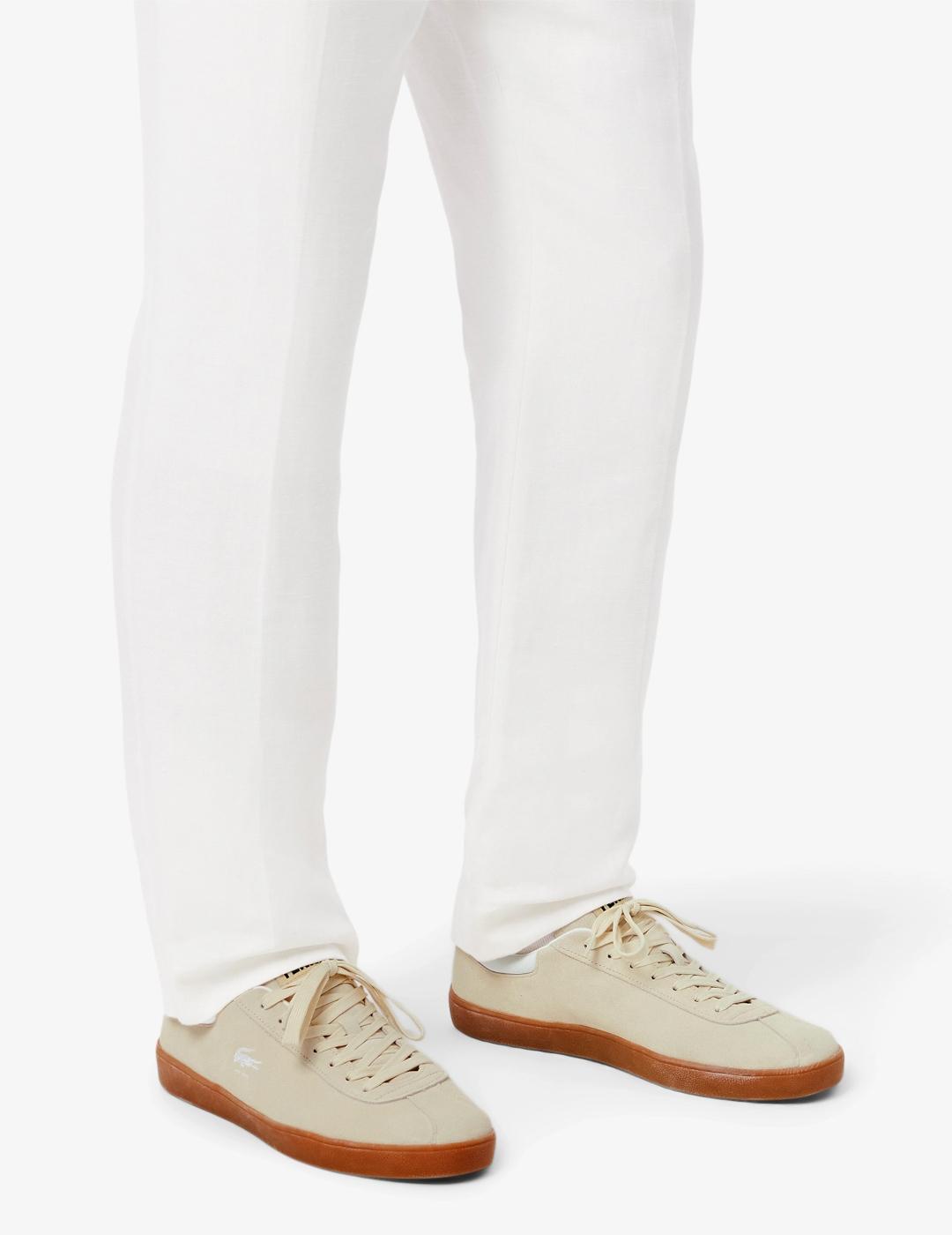 LACOSTE ZAPATILLA BASHESHOT BEIGE