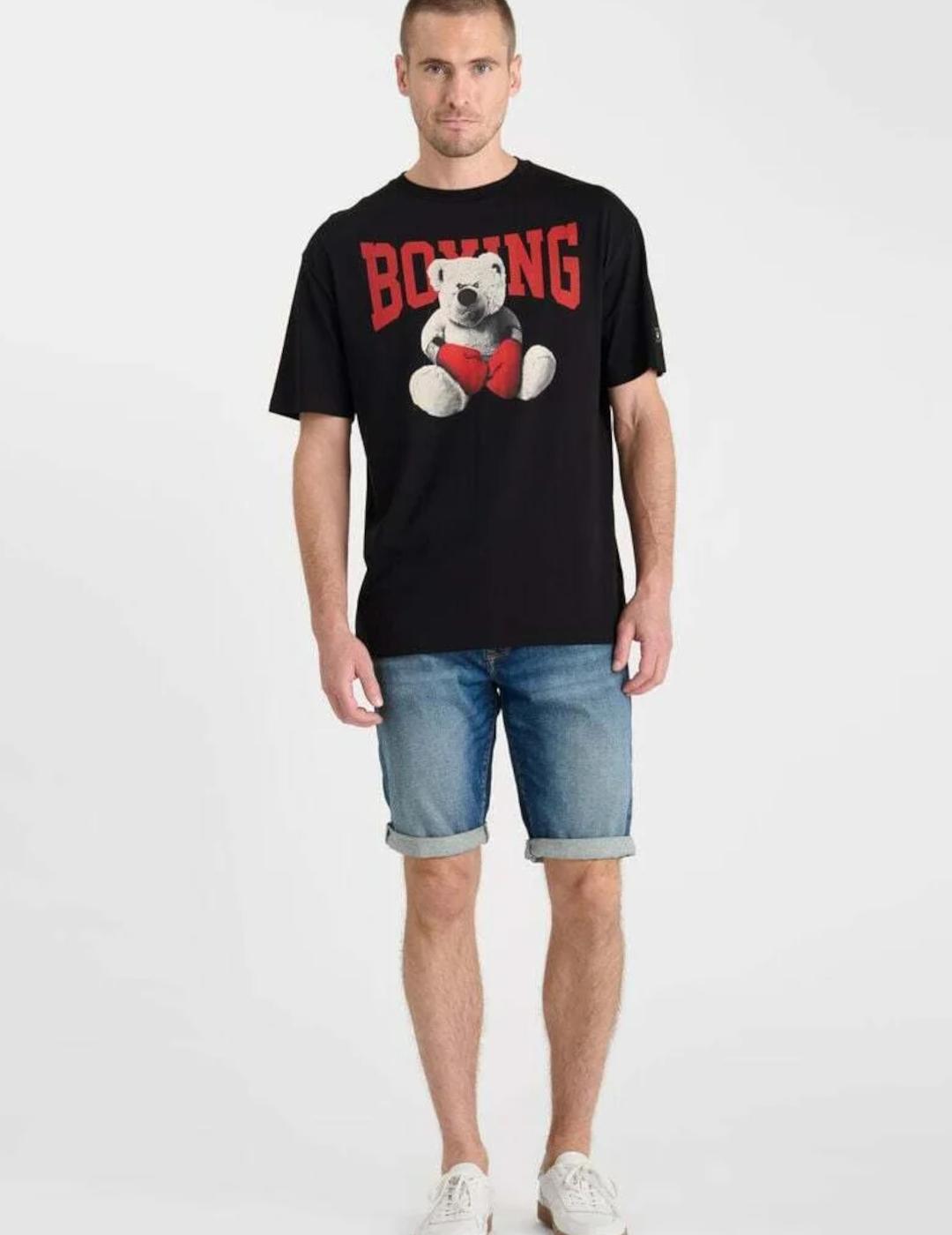 LE TEMPS CAMISETA MINKE NEGRA