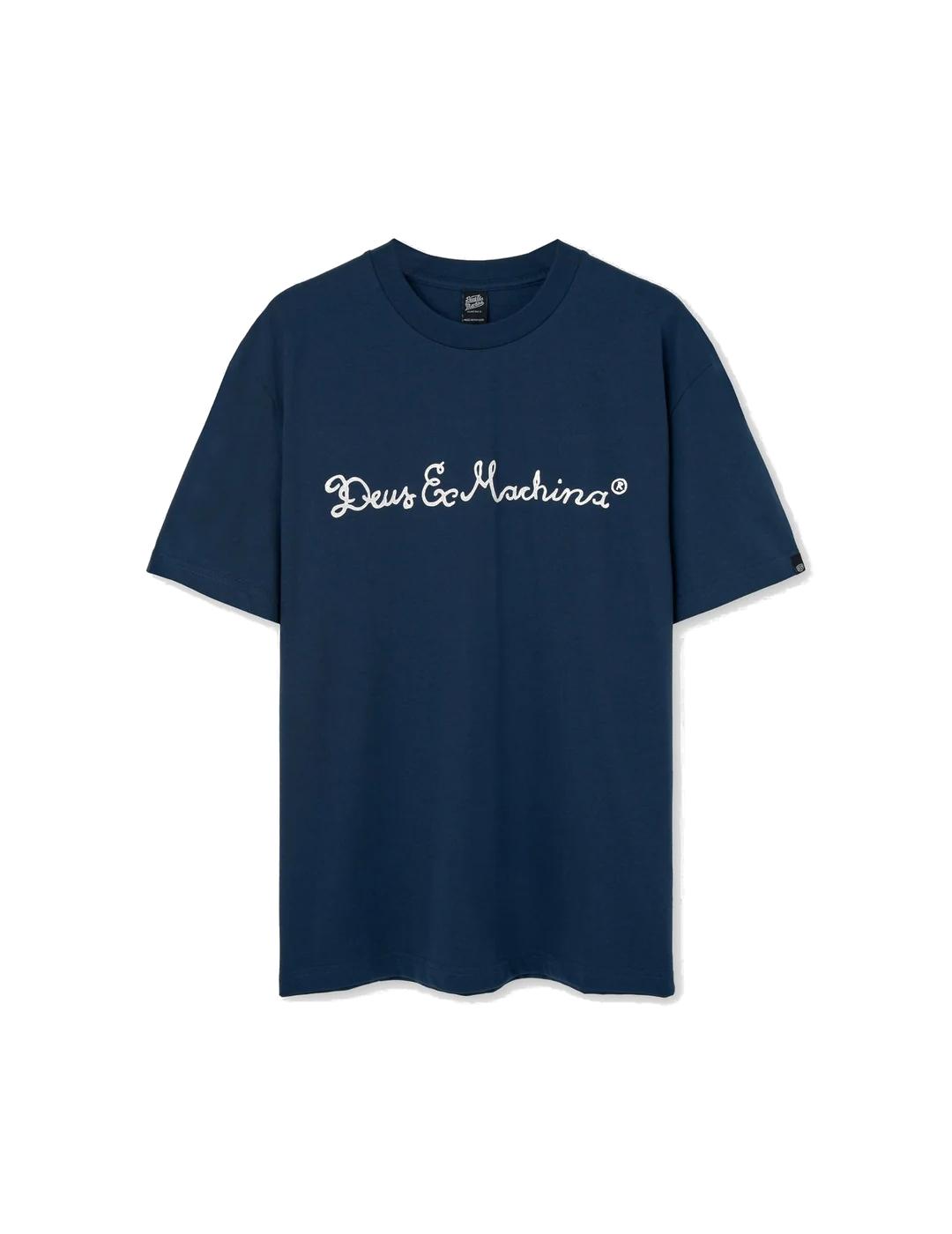 DEUS CAMISETA NAVY NOODLE
