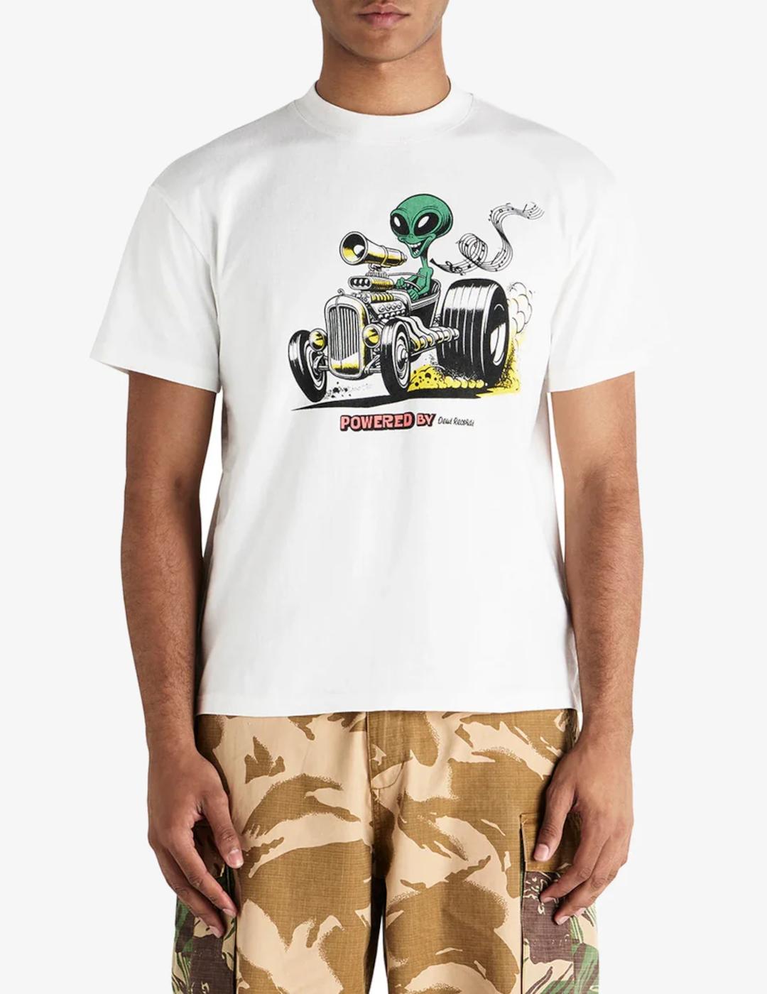 DEUS CAMISETA BLANCA CELESTIAL ROD