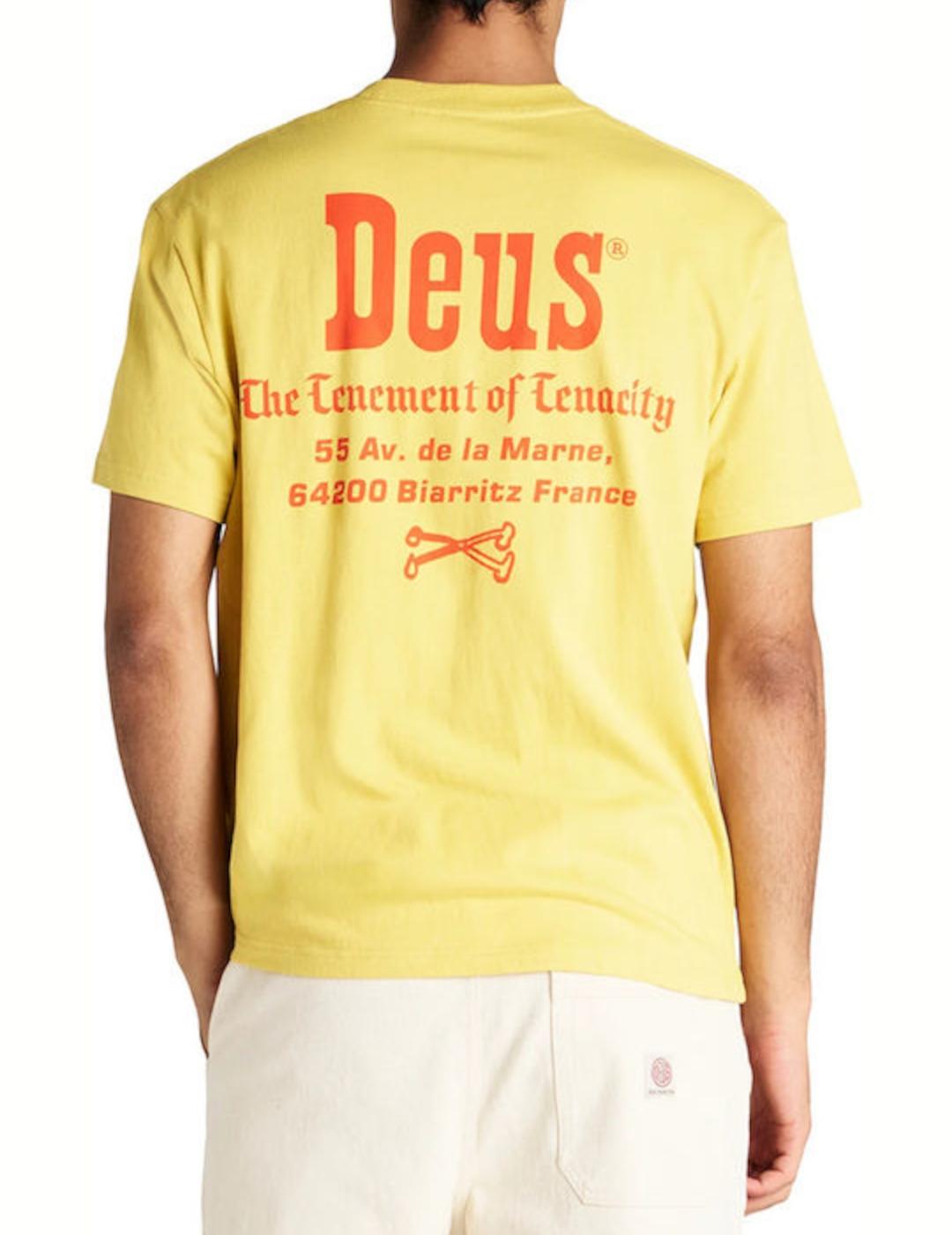 DEUS CAMISETA AMARILLA SHOWDOWN