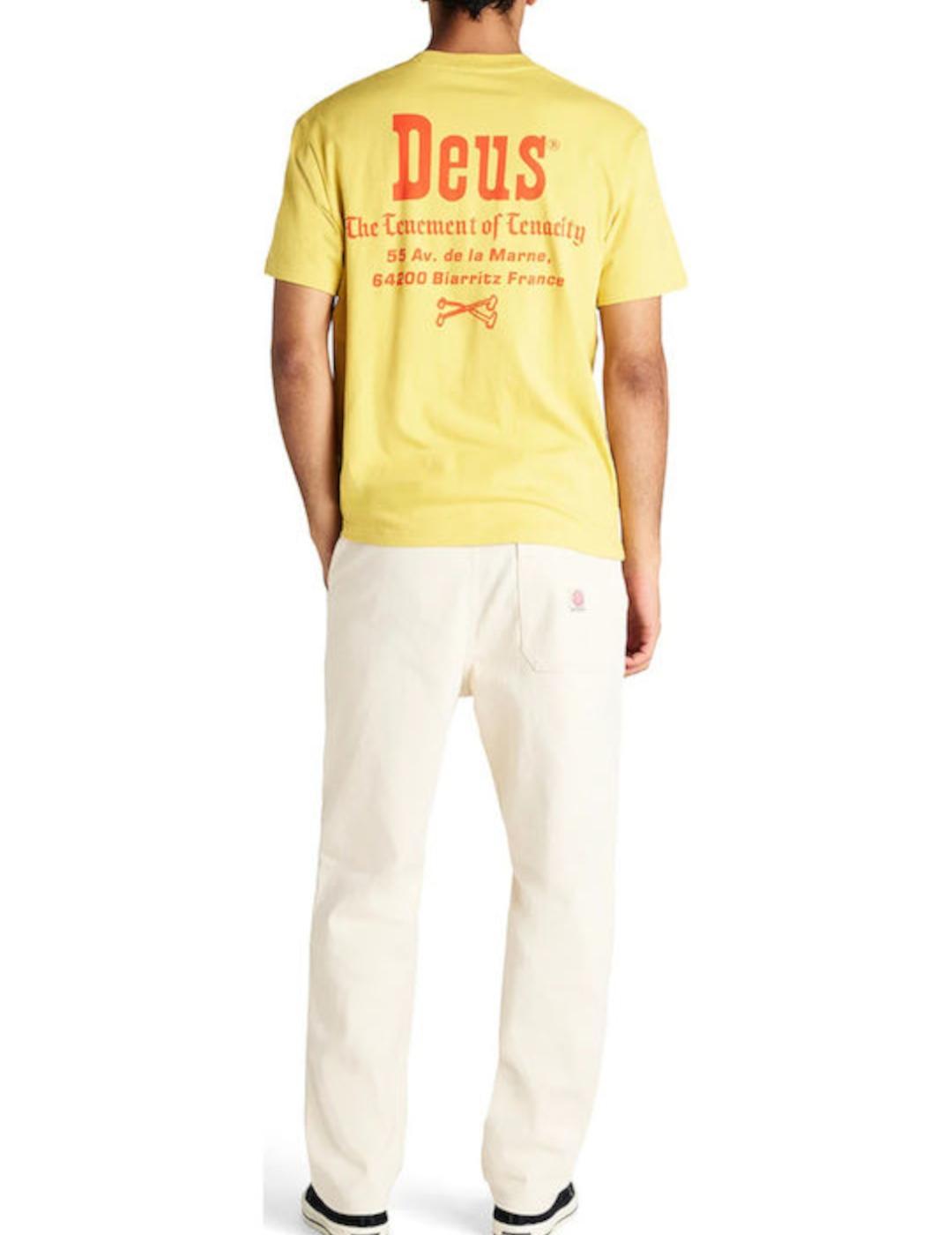 DEUS CAMISETA AMARILLA SHOWDOWN