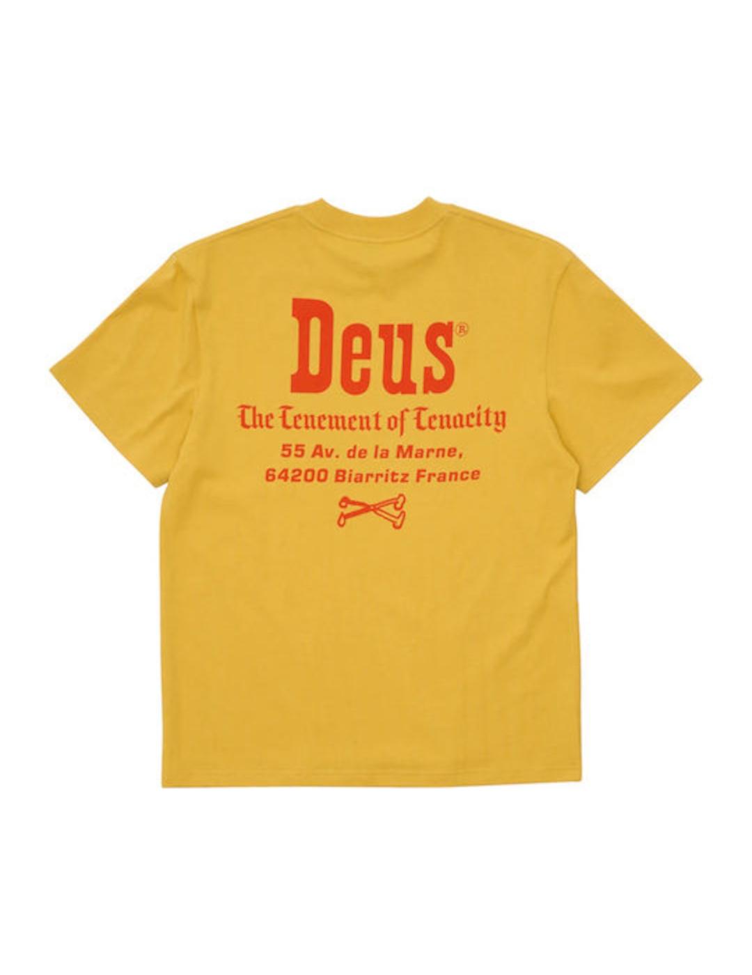 DEUS CAMISETA AMARILLA SHOWDOWN