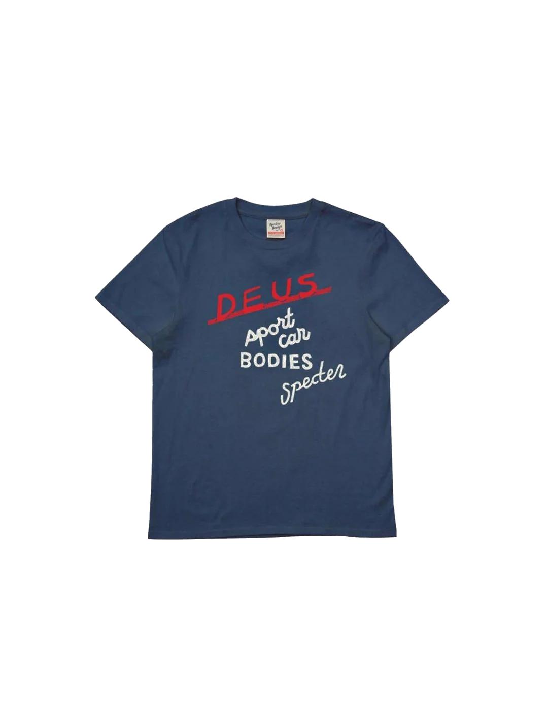 DEUS CAMISETA NAVY SPECTER WORKSHOP
