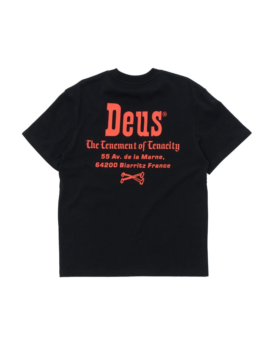DEUS CAMISETA NEGRA SHOWDOWN