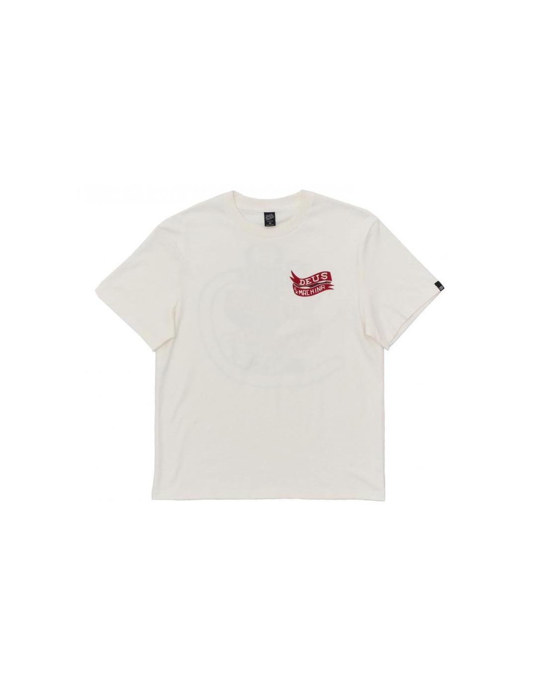 DEUS CAMISETA BLANCA JAILER SAPPY