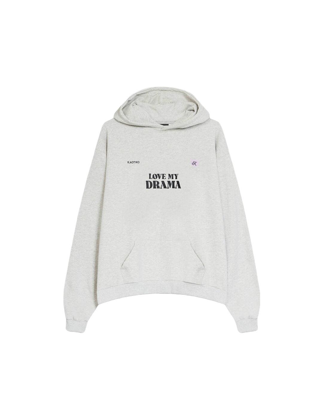 KAOTIKO HOODIE GRIS LOVE MY DRAMA
