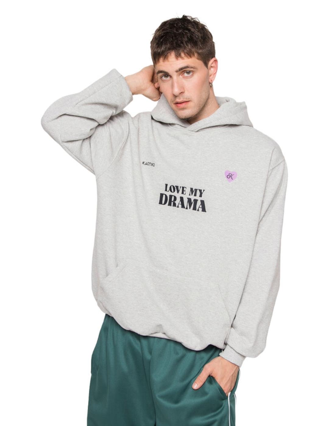 KAOTIKO HOODIE GRIS LOVE MY DRAMA