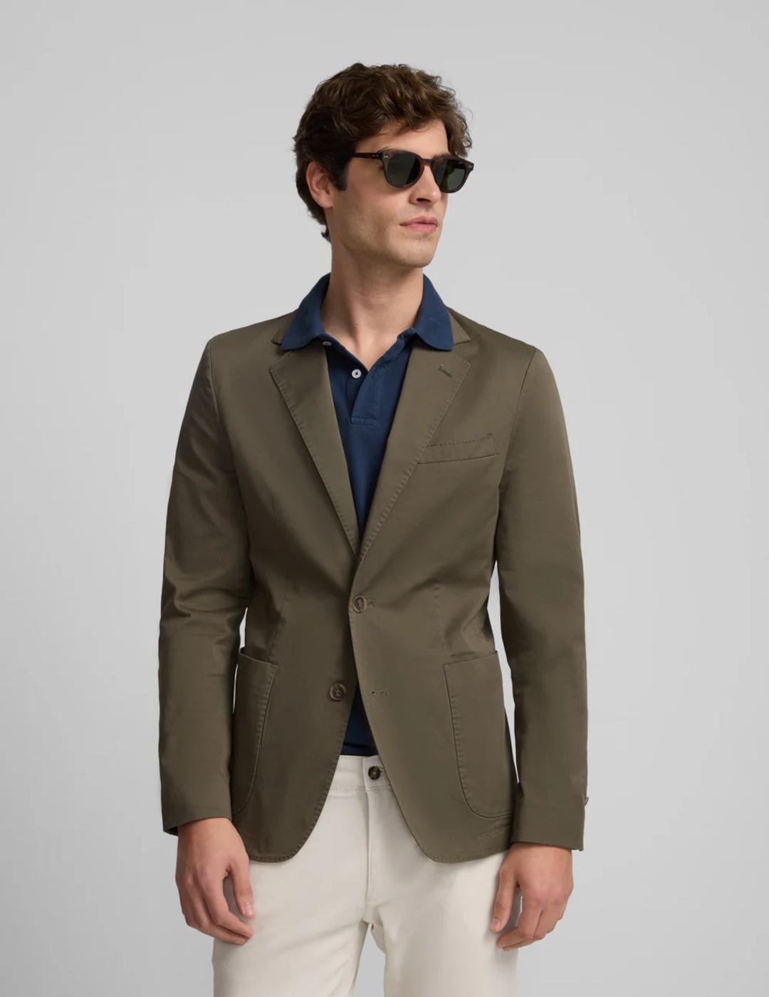 SILBON AMERICANA CASUAL VERDE OSCURO