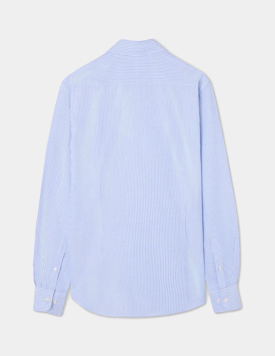 SILBON CAMISA RAYAS AZUL MEDIO