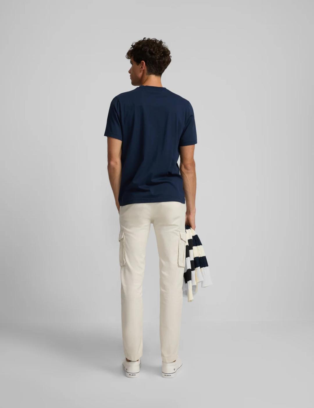 SILBON CAMISETA MARINO MINILOGO