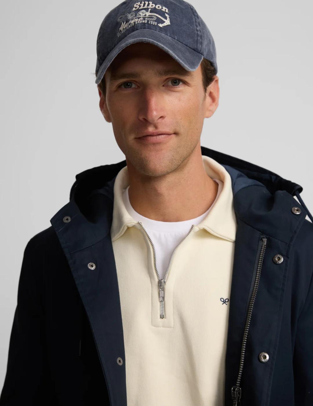 SILBON PARKA CLASICA MARINO