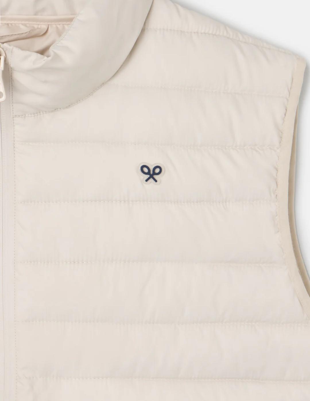 SILBON CHALECO BEIGE PADDED