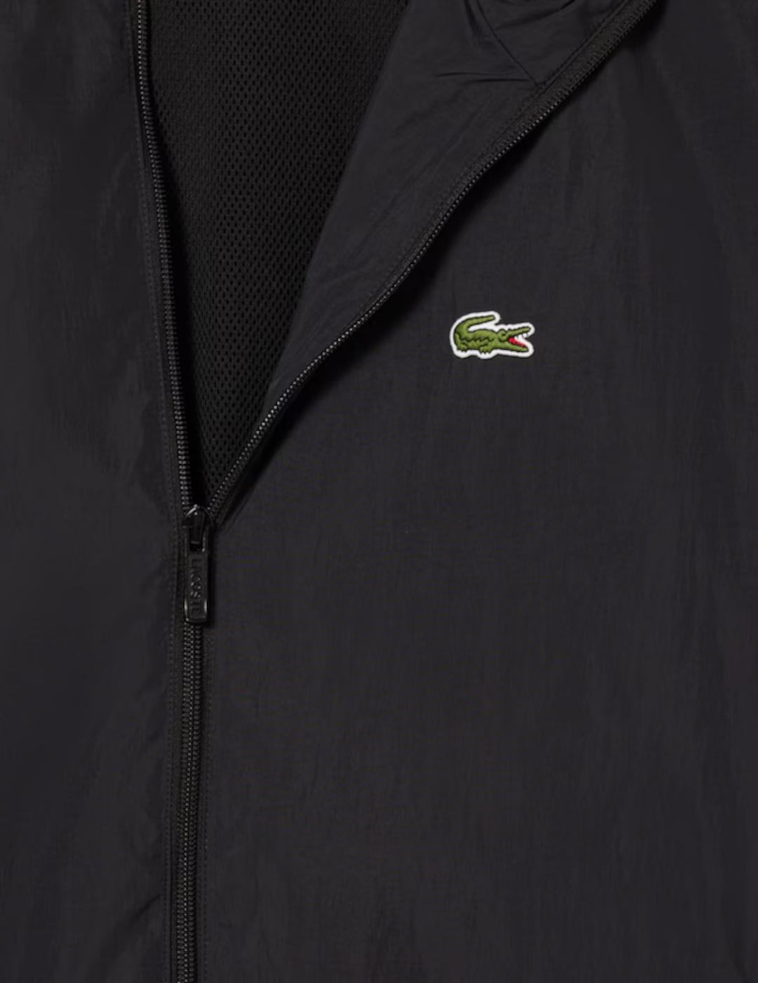 LACOSTE CHAQUETA NEGRA