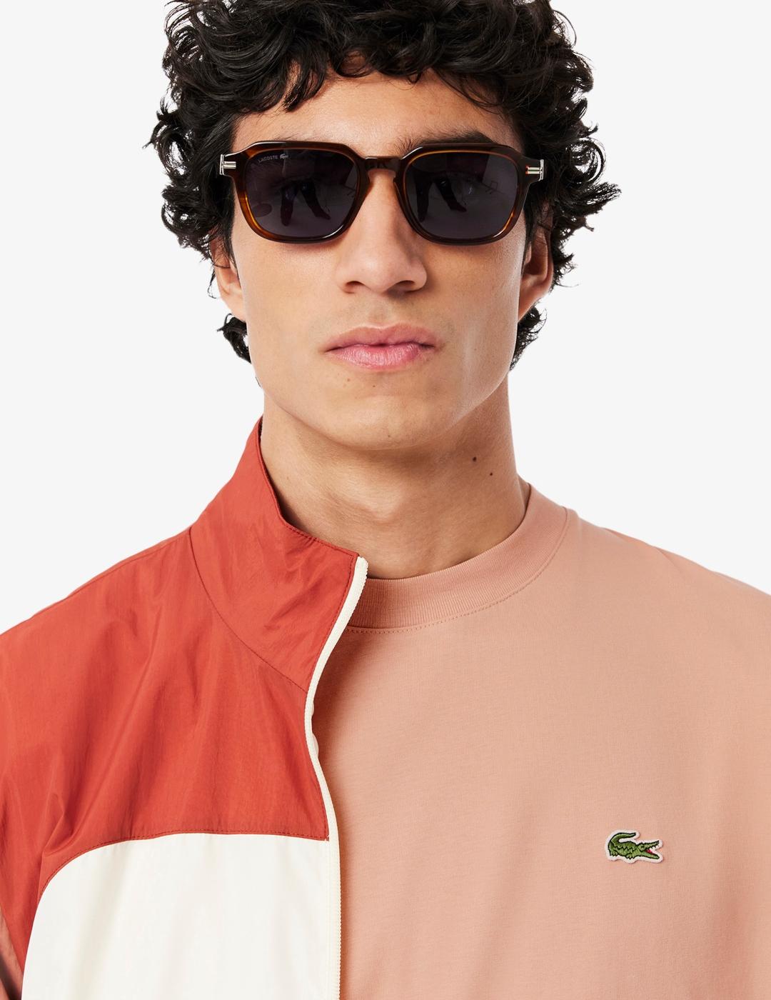 LACOSTE CAMISETA CLASSIC FIT SALMÓN