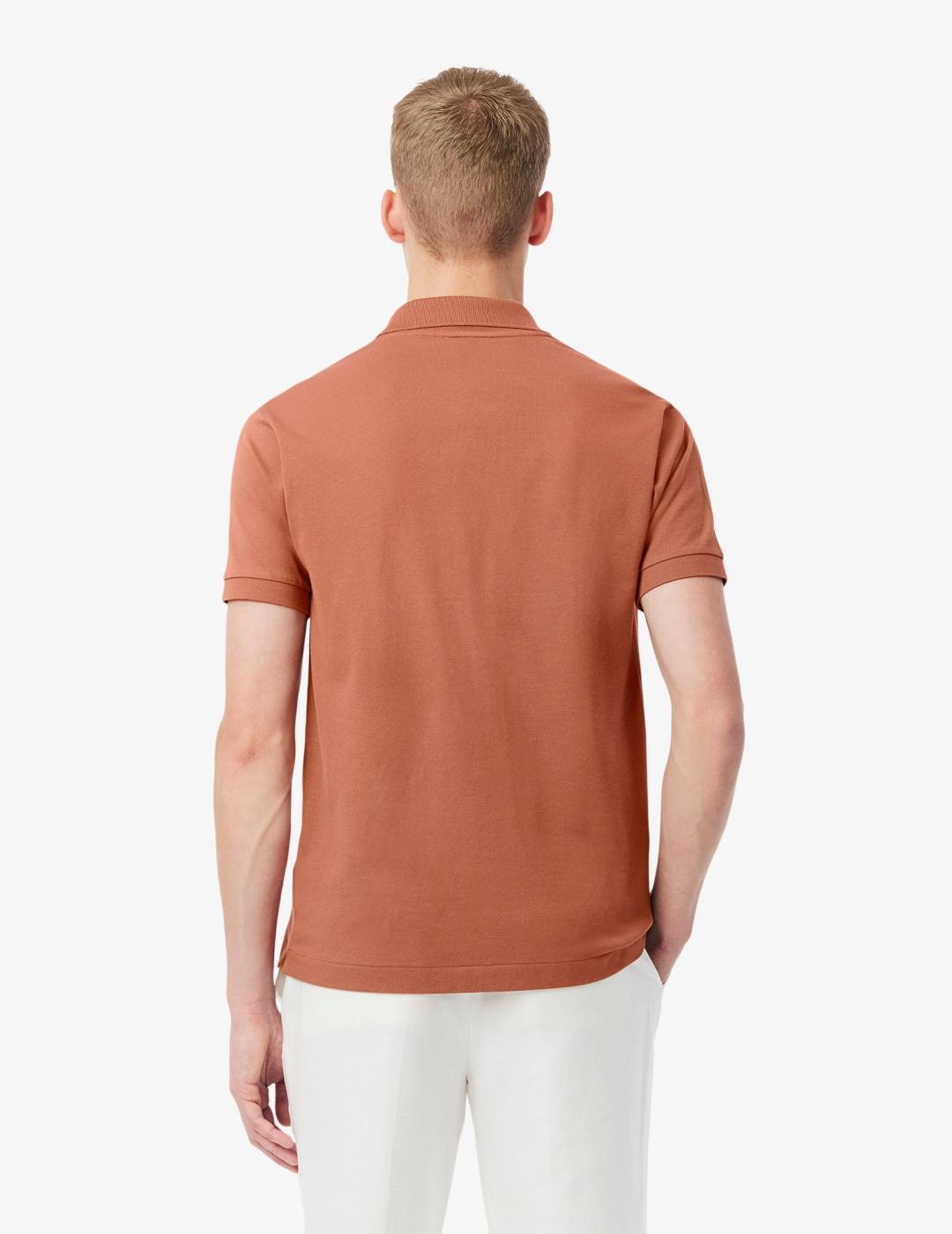 LACOSTE  POLO CLASSIC FIT TERRACOTA