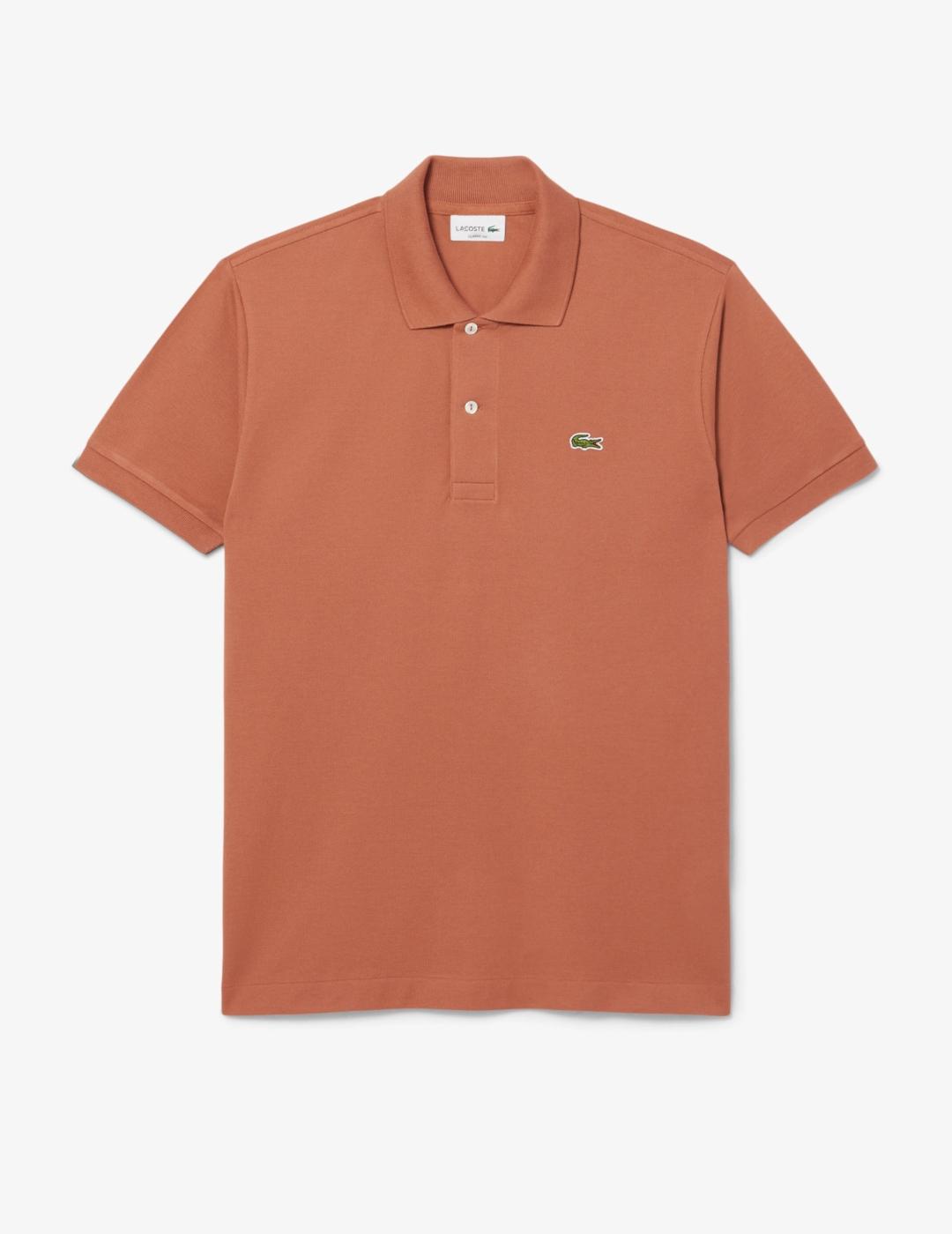 LACOSTE  POLO CLASSIC FIT TERRACOTA