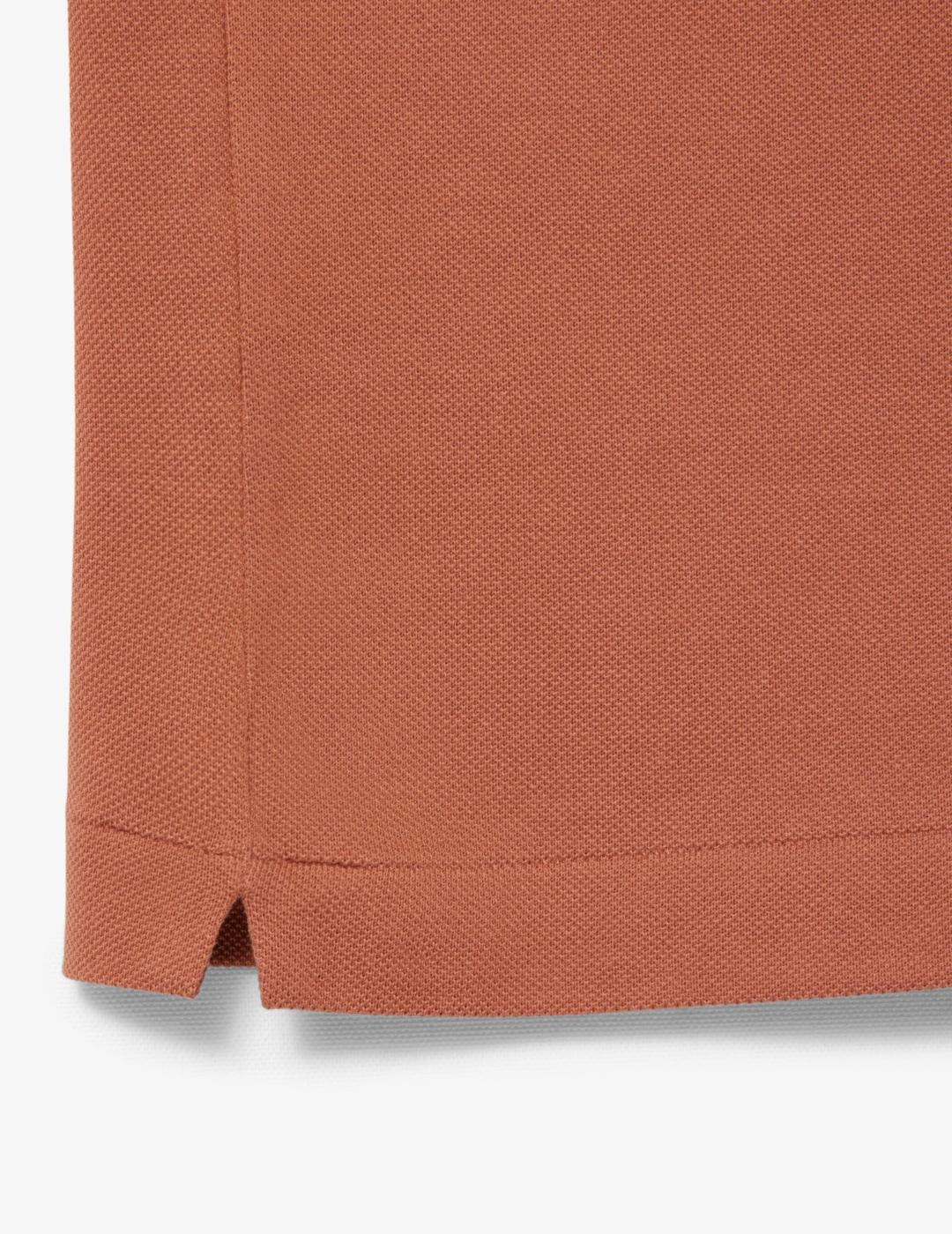LACOSTE  POLO CLASSIC FIT TERRACOTA