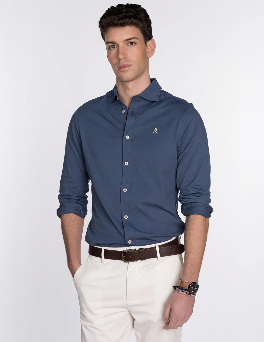 HARPER CAMISA AZUL MINOT