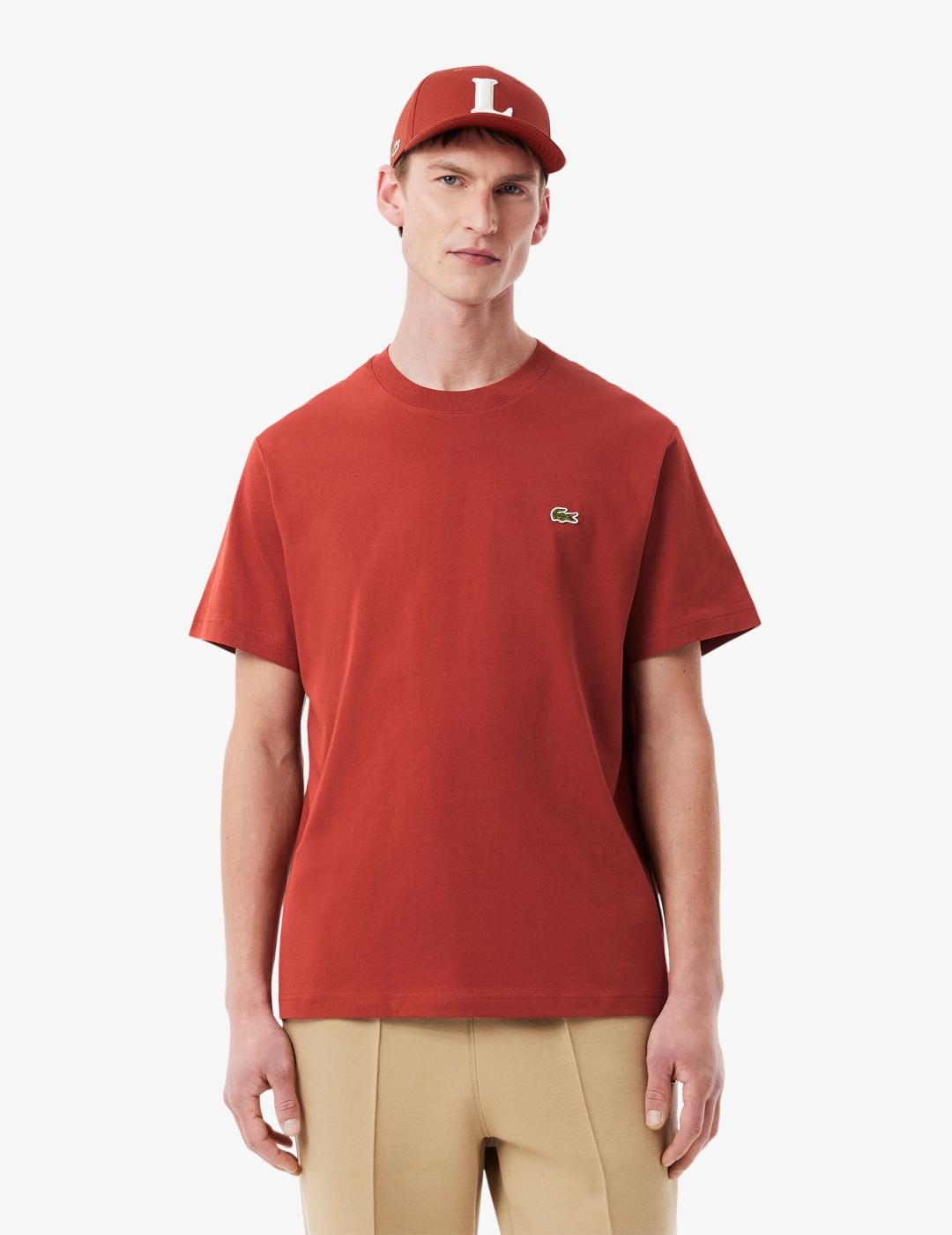 LACOSTE CAMISETA ROJO CLASSIC FIT