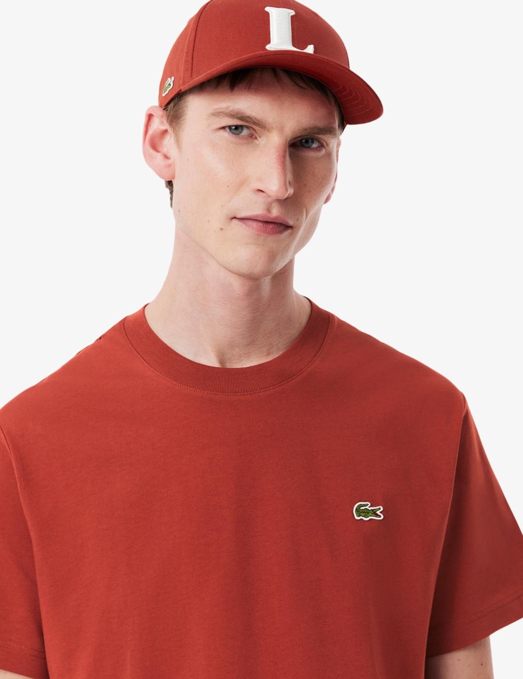 LACOSTE CAMISETA ROJO CLASSIC FIT