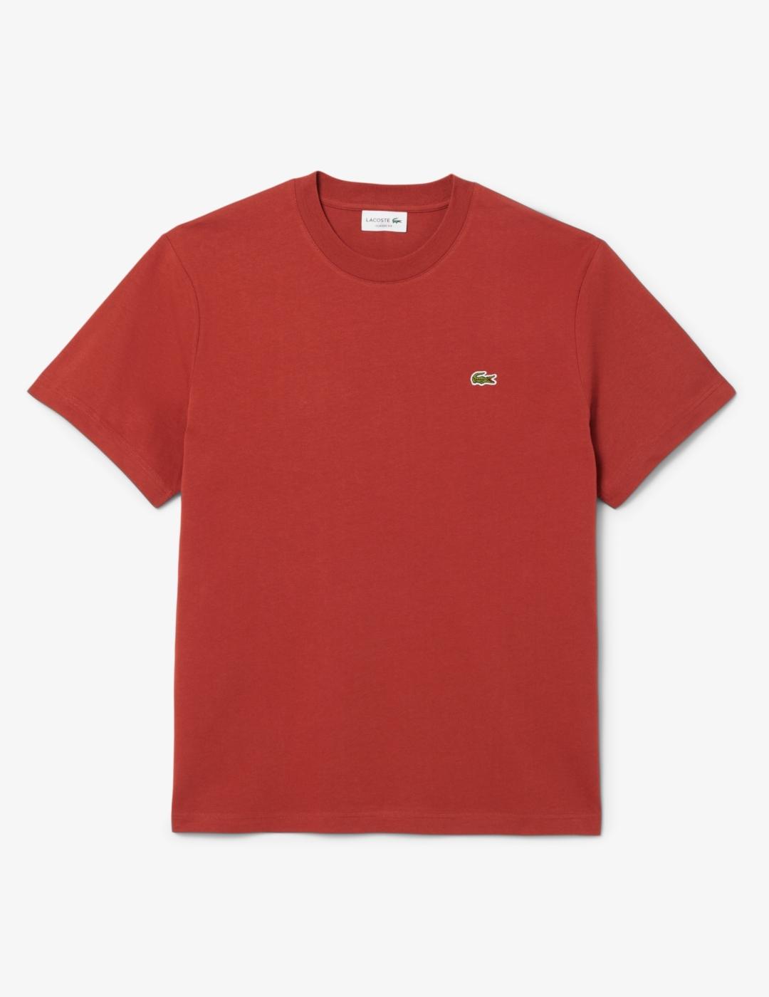 LACOSTE CAMISETA ROJO CLASSIC FIT