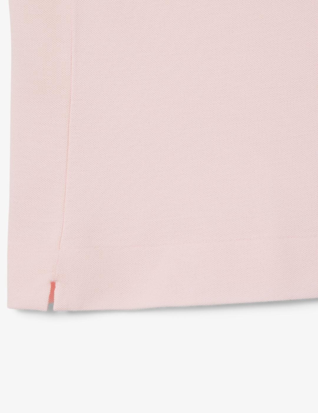 LACOSTE POLO CLASSIC FIT ROSA