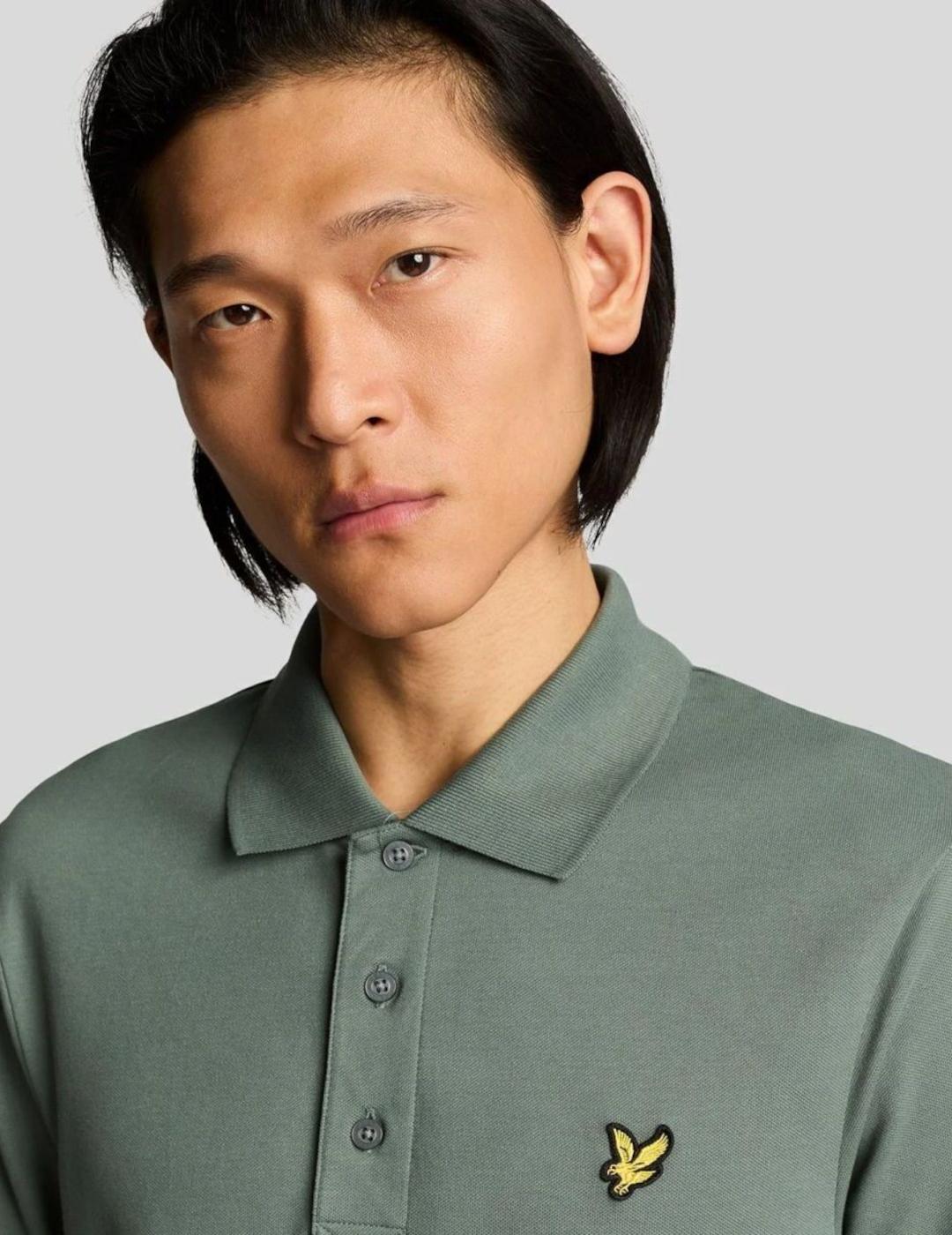 LYLE&SCOTT POLO VERDE MERCURIAL