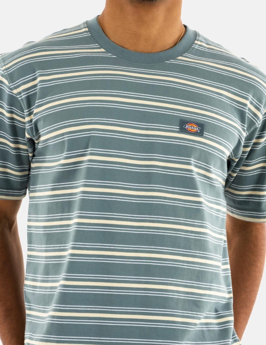 DICKIES CAMISETA AZUL LEWISTOWN STRIPE
