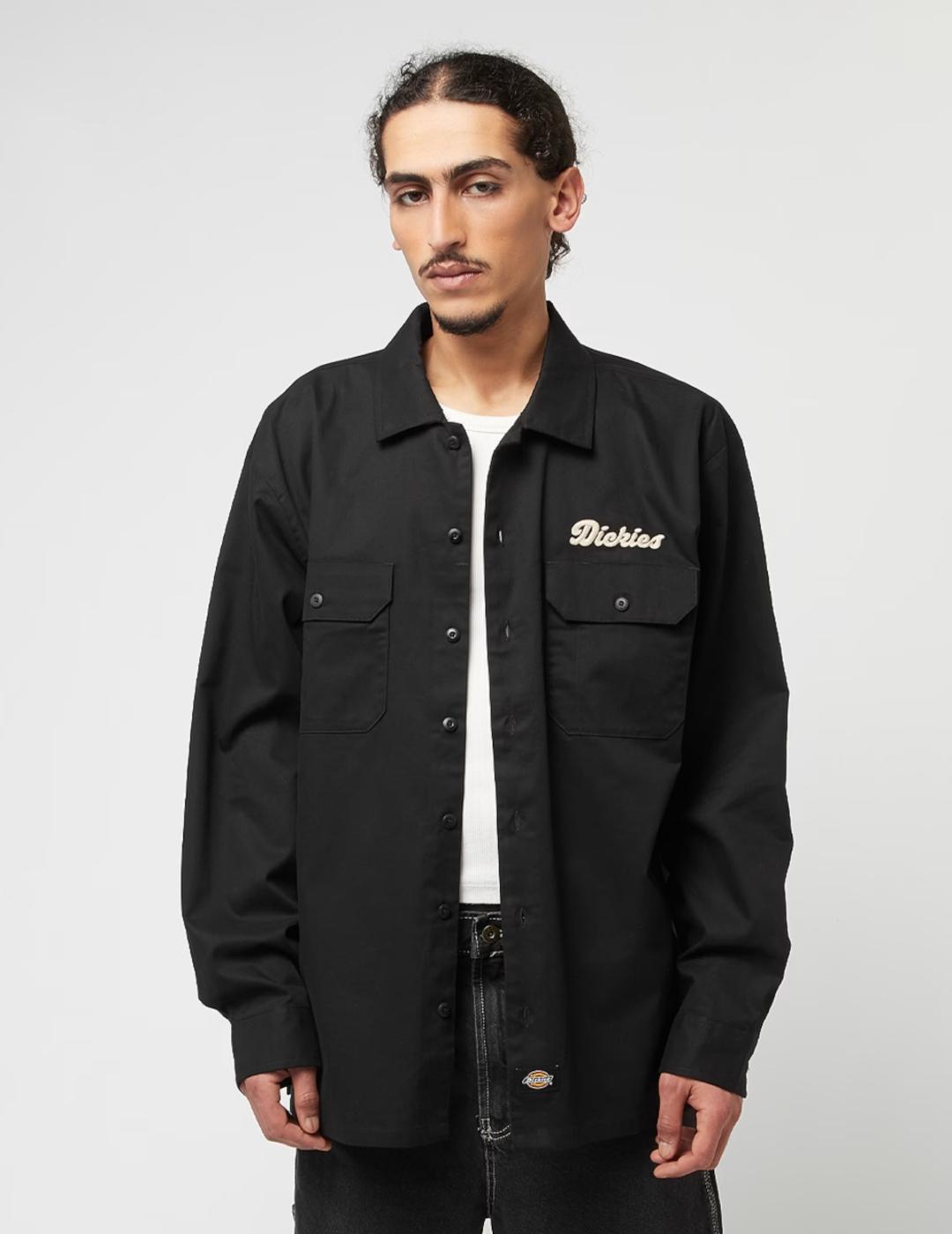 DICKIES SOBRECAMISA NEGRA LEWISTOWN