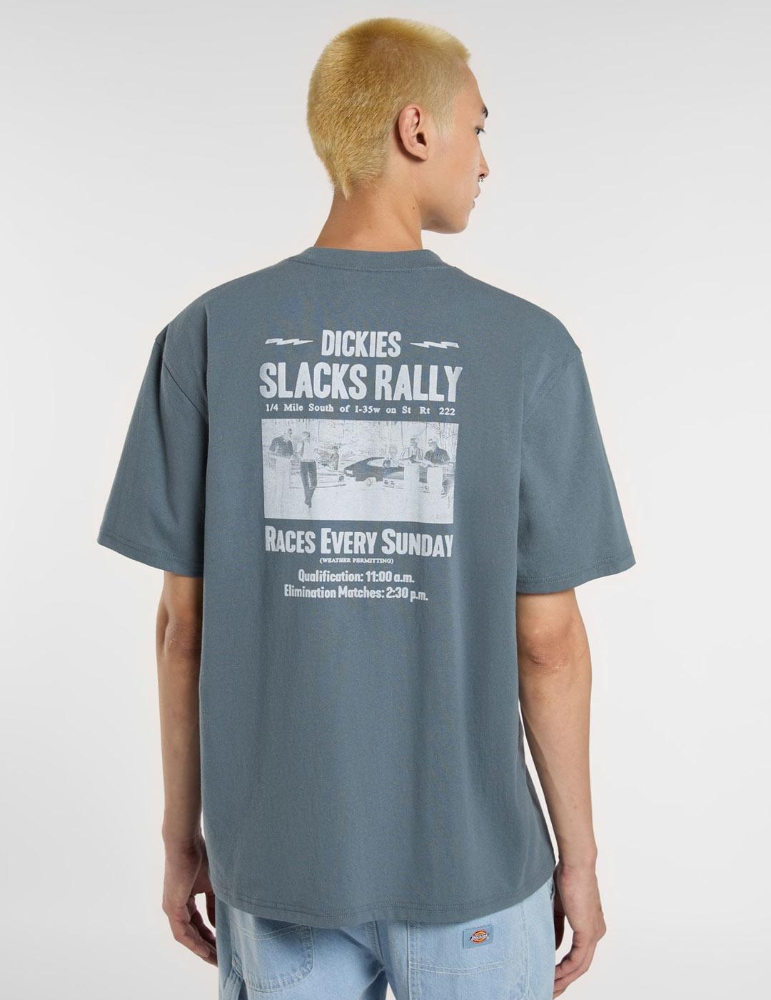 DICKIES CAMISETA AZUL SLACKS RALLY