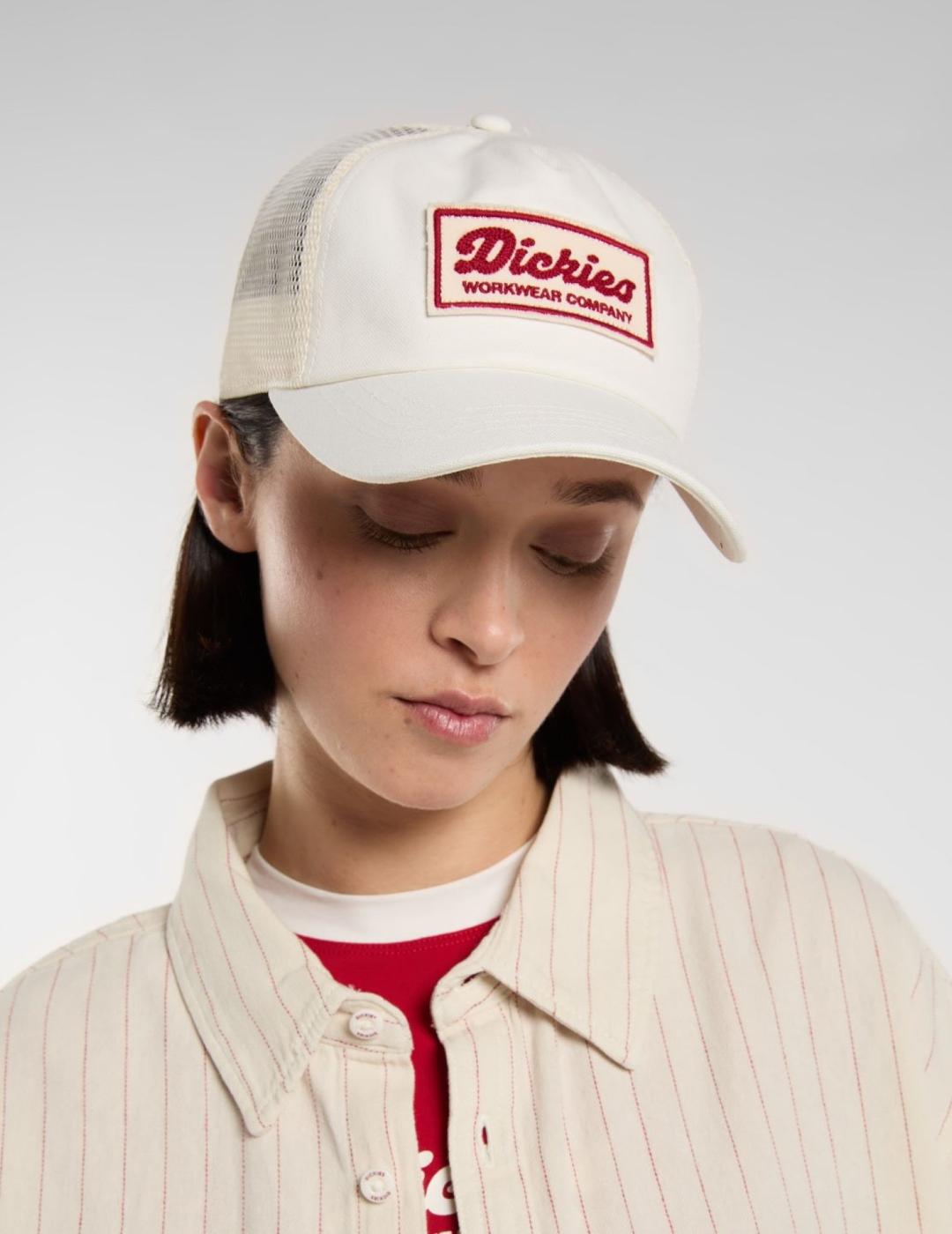 DICKIES GORRA BLANCA LEWISTOWN TRUCKER
