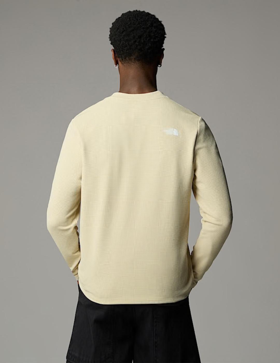 NORTH FACE SUDADERA BEIGE KECHA