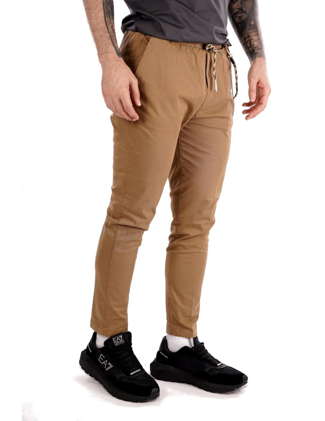 GIANNI LUPO JOGGER MARRÓN