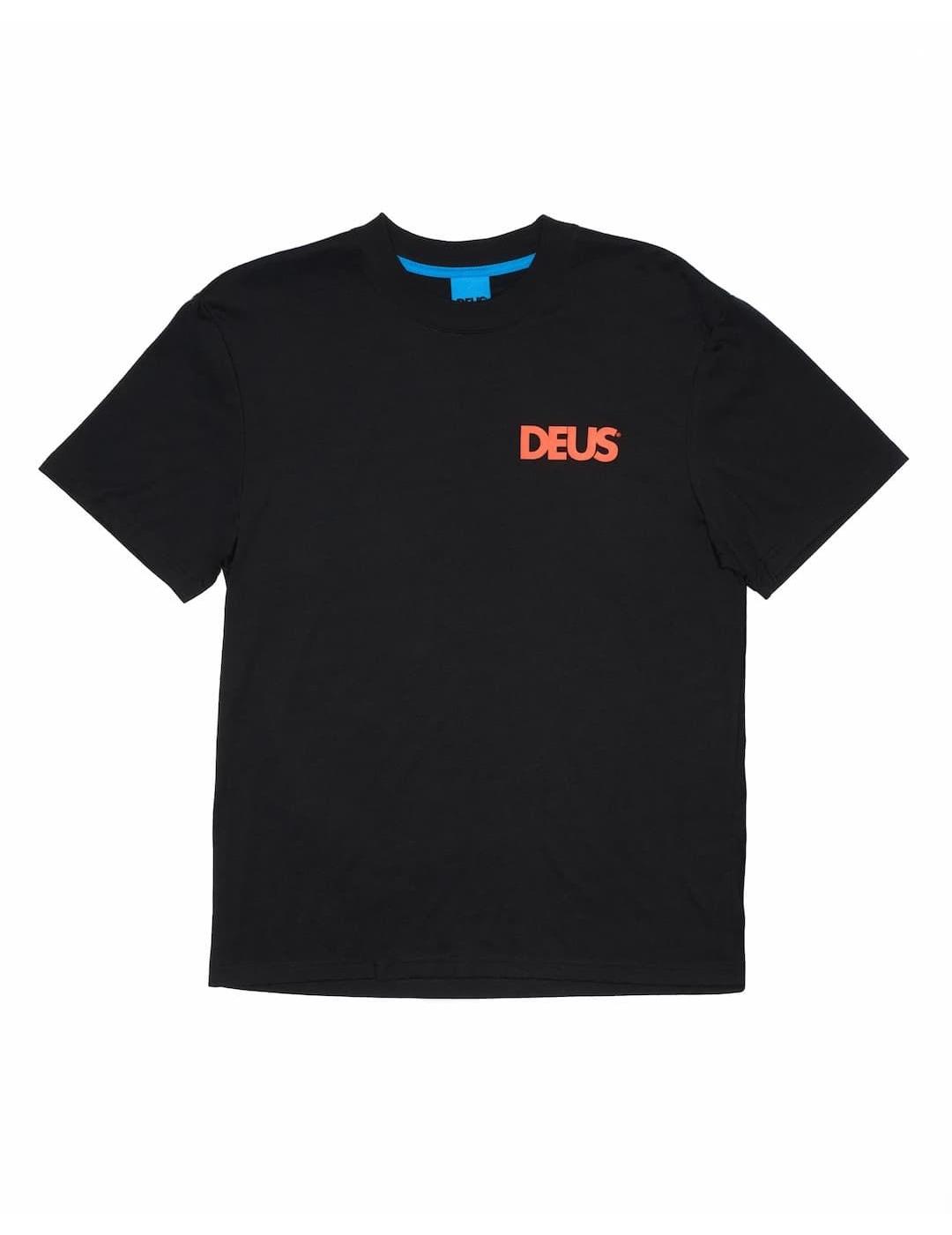 DEUS CAMISETA CANGGU SURF NEGRA