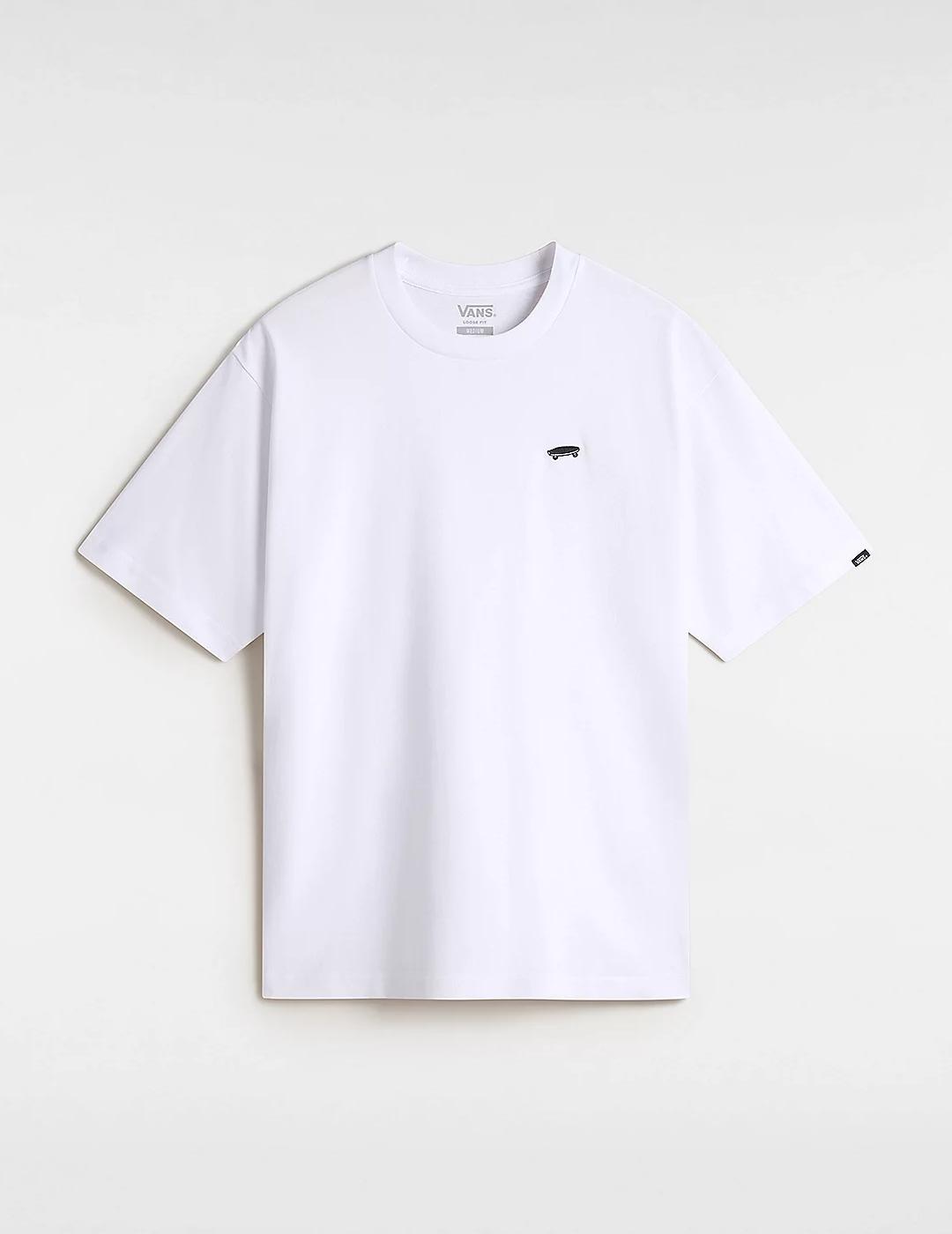 VANS CAMISETA BLANCA SALTON LOOSE FIT