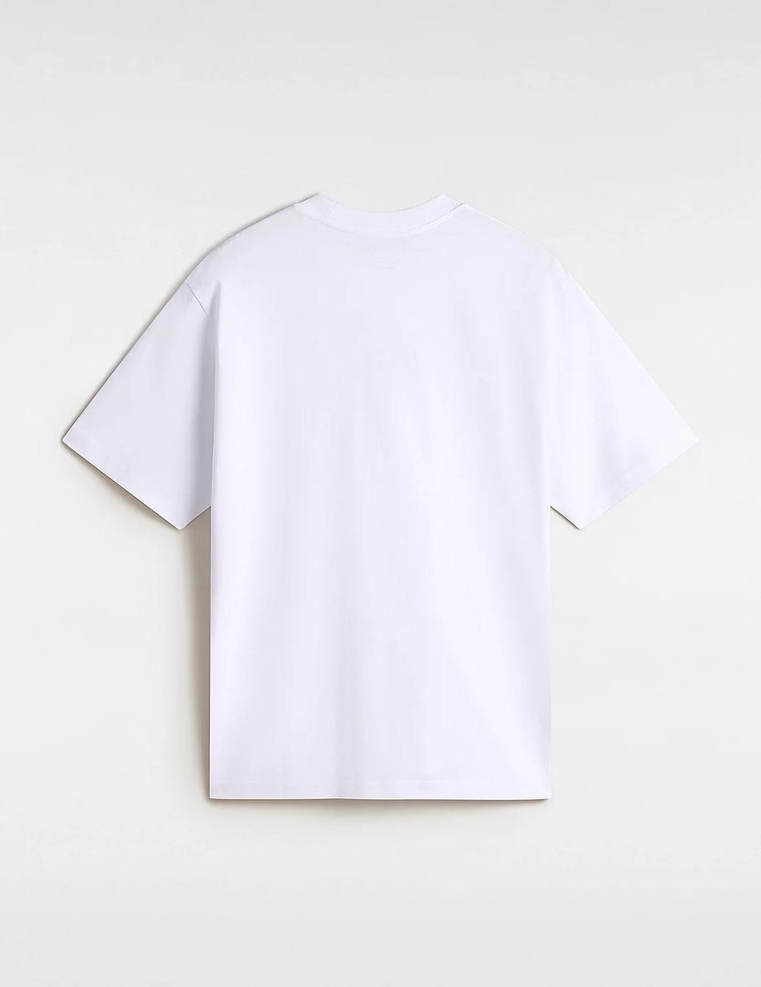 VANS CAMISETA BLANCA SALTON LOOSE FIT