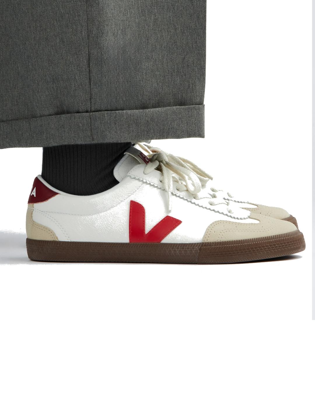 VEJA VOLLEY LEATHER PEKIN BARK