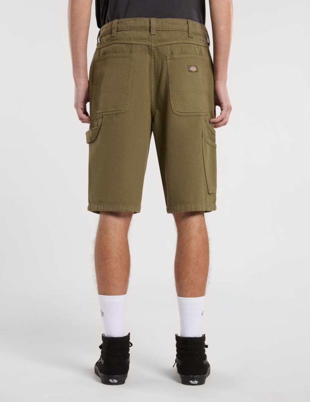 DICKIES BERMUDA KHAKI DENIM GARYVILLE