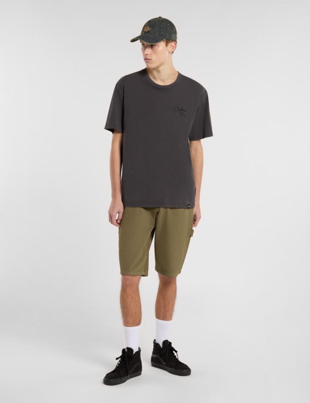DICKIES BERMUDA KHAKI DENIM GARYVILLE