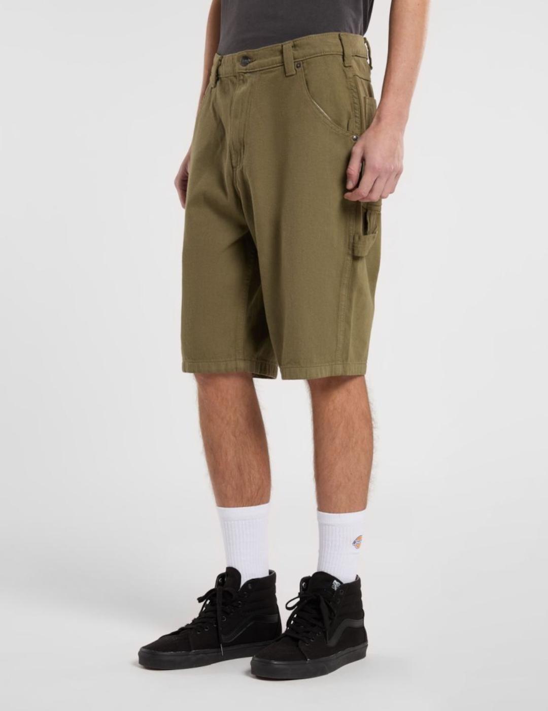 DICKIES BERMUDA KHAKI DENIM GARYVILLE