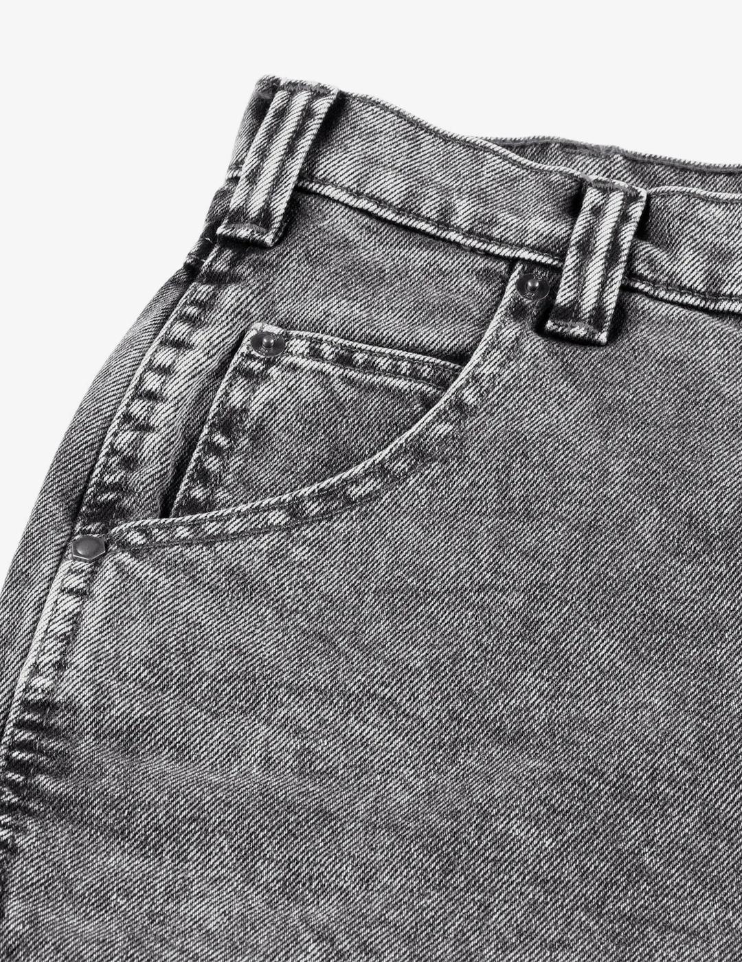 DICKIES BERMUDA DENIM GREY WASH GARYVILLE